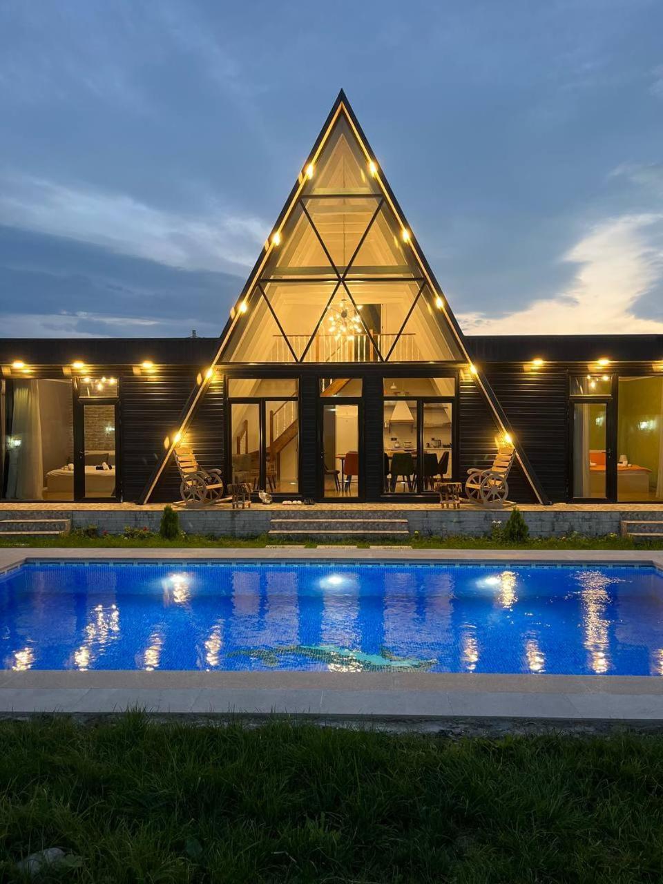 Qafqaz Mountside Chalet Gabala Εξωτερικό φωτογραφία