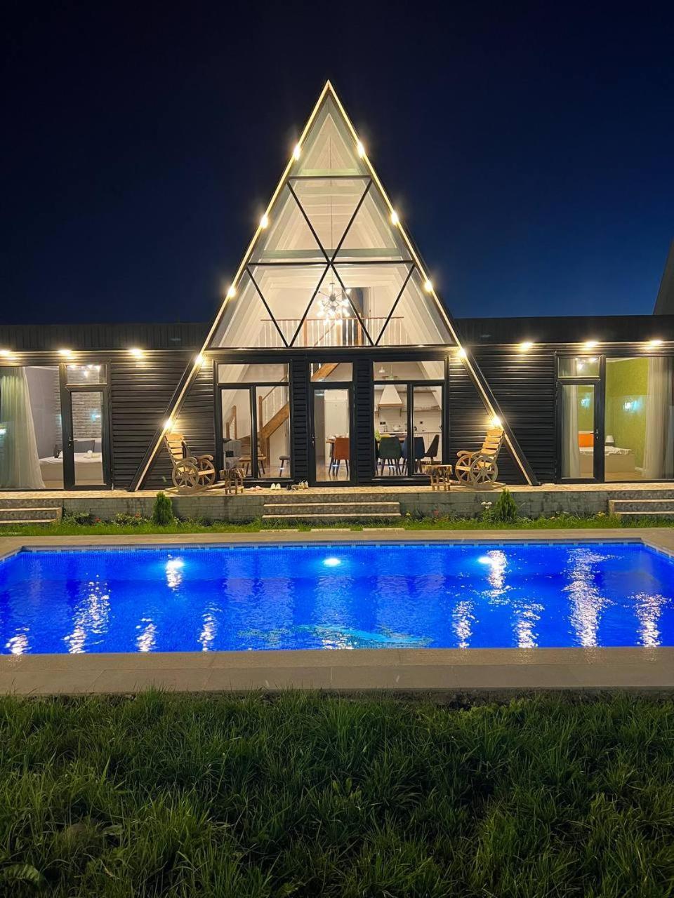 Qafqaz Mountside Chalet Gabala Εξωτερικό φωτογραφία
