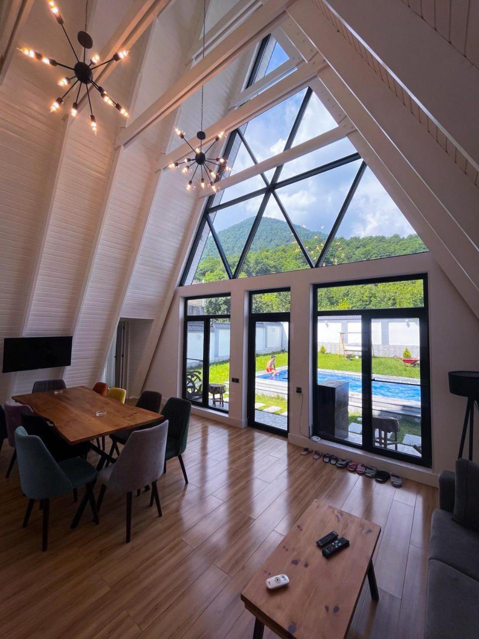 Qafqaz Mountside Chalet Gabala Εξωτερικό φωτογραφία