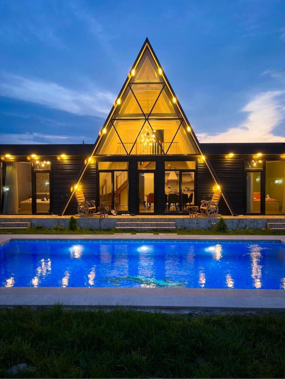 Qafqaz Mountside Chalet Gabala Εξωτερικό φωτογραφία