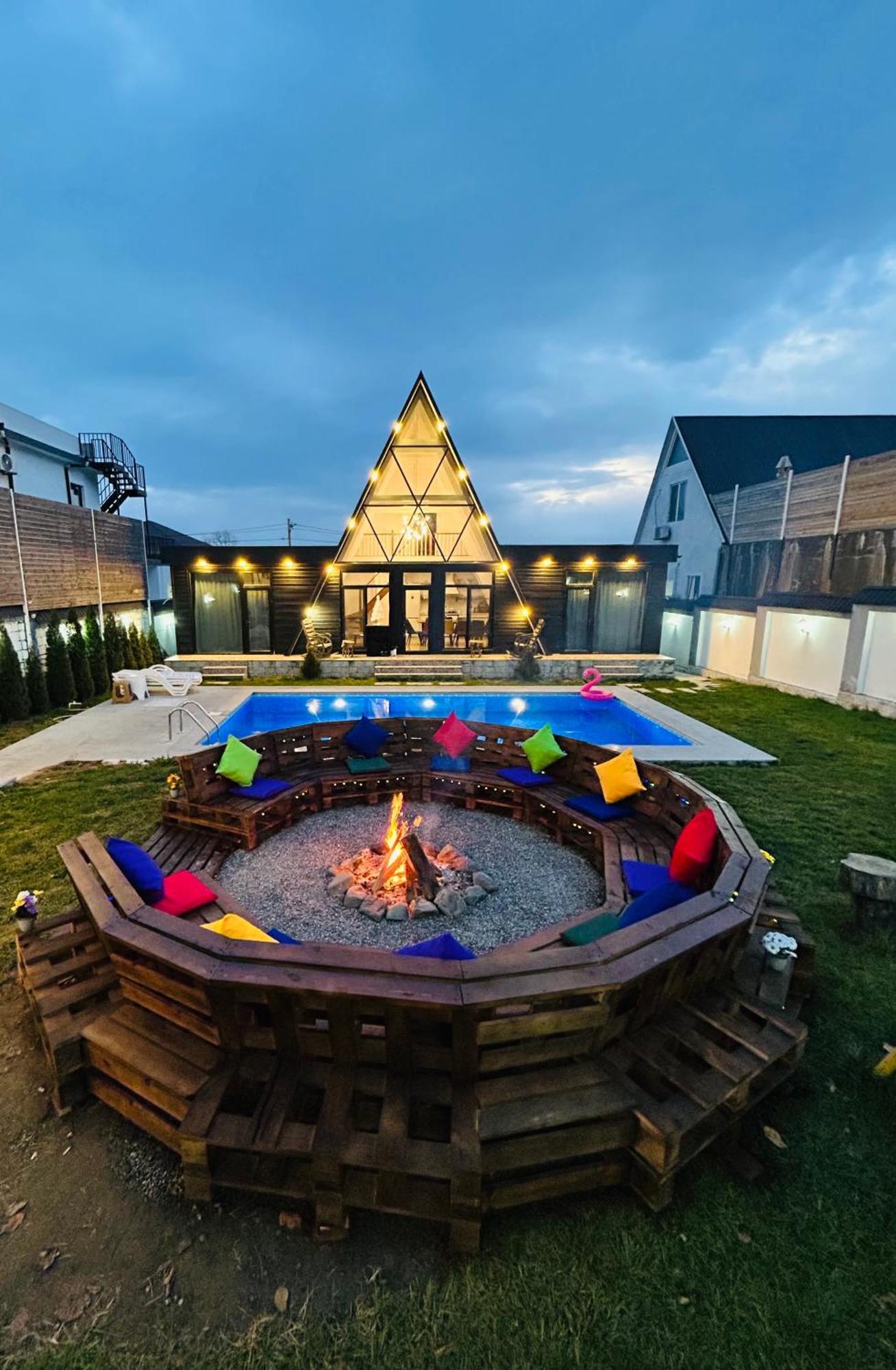 Qafqaz Mountside Chalet Gabala Εξωτερικό φωτογραφία